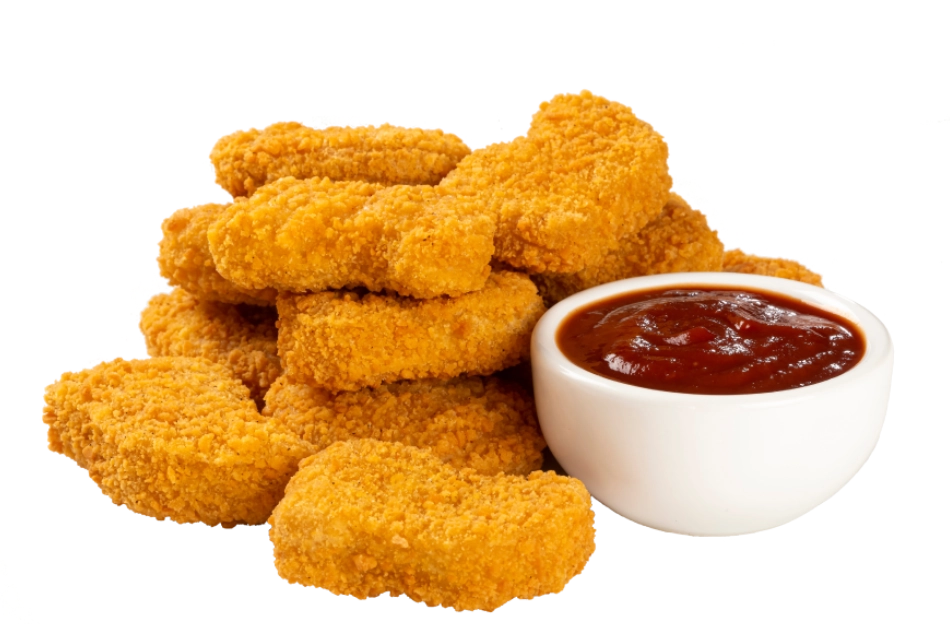 Chicken Nuggets mit Ketchup